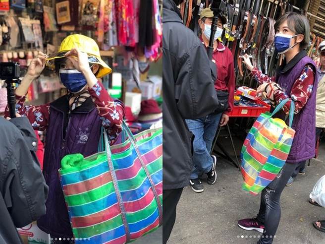 Lulu低調現身東湖市場。（圖／IG@ sunnygirl800424）