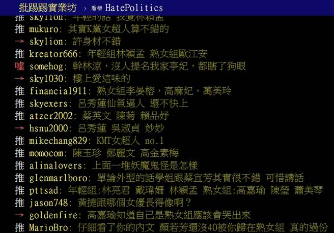PTT网友留言。(图/翻摄自「批踢踢实业坊」)