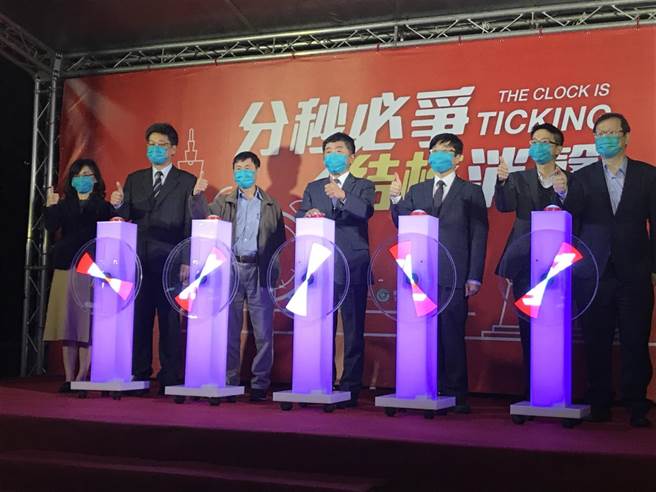 陳時中參加2021世界結核日活動。(圖鄭郁蓁攝影)