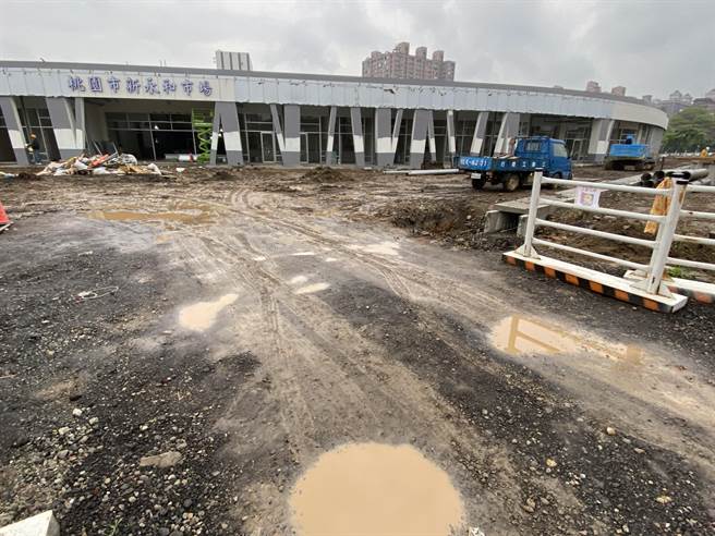 新永和市场力拼4月试营运，5月正式开幕。(蔡依珍摄)