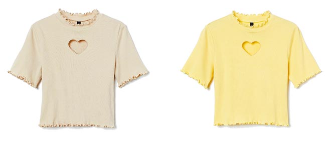 穿上「H&M聿NiziU」聯名衫與NiziU心心相印。（H&M提供）