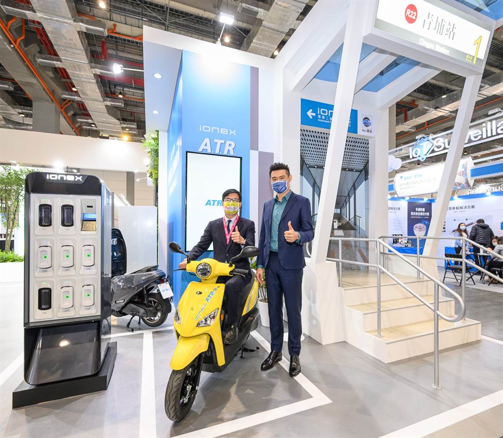 今年五月，KYMCO與高雄捷運合作的「Ionex ATR電動二輪車自助租賃」將於高雄捷運青埔站正式展開營運。(圖/KYMCO提供)