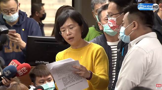 民进党立委苏巧慧。（图／摘自立法院直播画面）