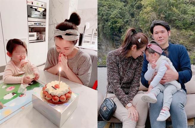 陈怡蓉和薛博仁育有一女。（图／翻摄自陈怡蓉的官方FB脸书）