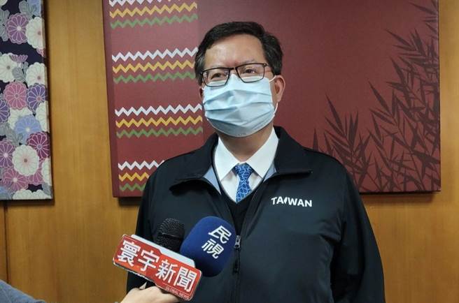 桃園市長鄭文燦看法，鄭文燦說，他一直忙著工作，但媒體想像力真的豐富，他強調我們是1個團隊，1個目標。（賴佑維攝）