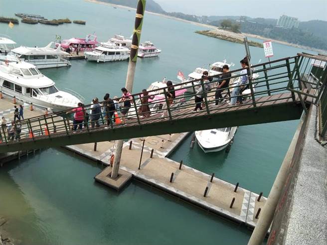 （日月潭玄光寺、朝雾码头自4月1日起暂时封闭。图／日月潭管理处提供）