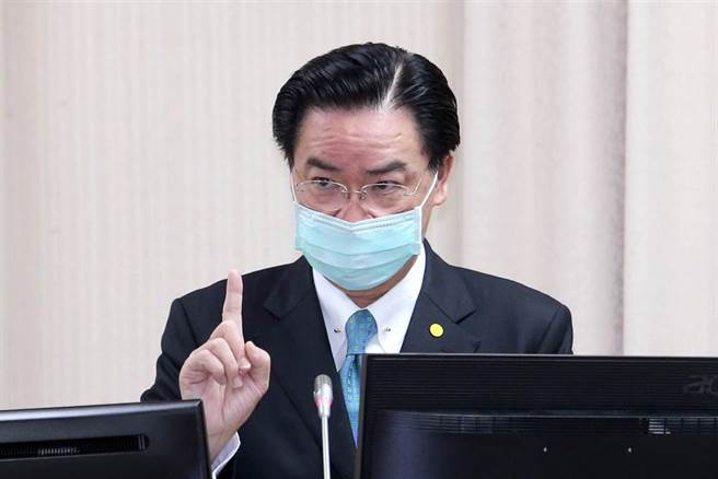 外交部長吳釗燮24日在立法院備詢。（黃世麒攝）