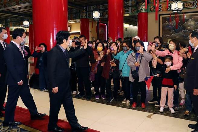 副總統賴清德出席「世界台灣商會聯合總會第27屆第2次理監事聯席會議開幕典禮」(總統府提供)