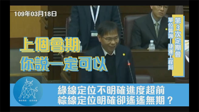 牛煦庭质疑陈文德改口。(蔡依珍摄)