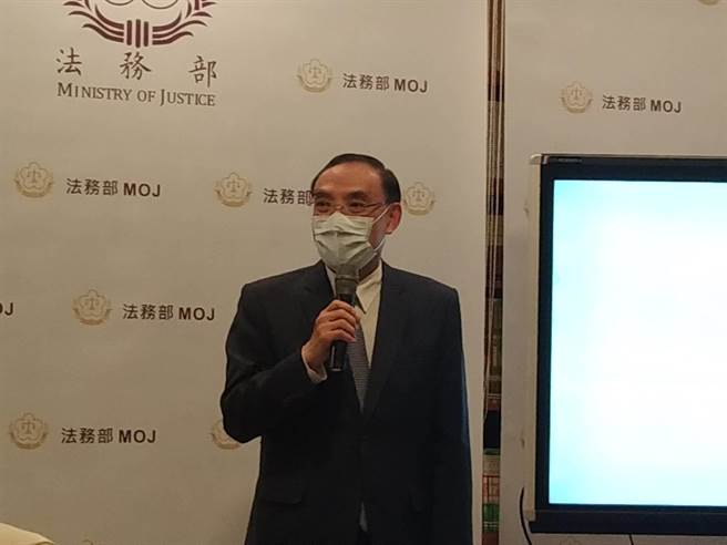 法务部长蔡清祥(陈志贤摄)