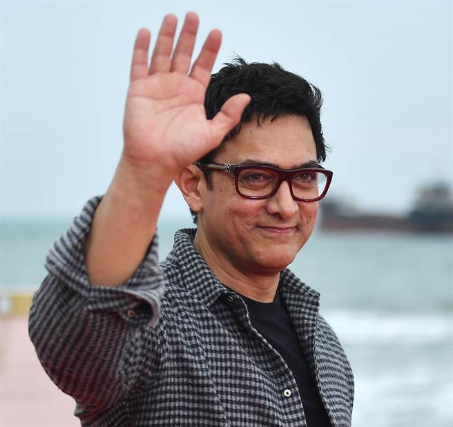 曾出演过《三个傻瓜》等卖座电影的印度男星阿米尔罕，已确诊新冠肺炎。（图／新华社）