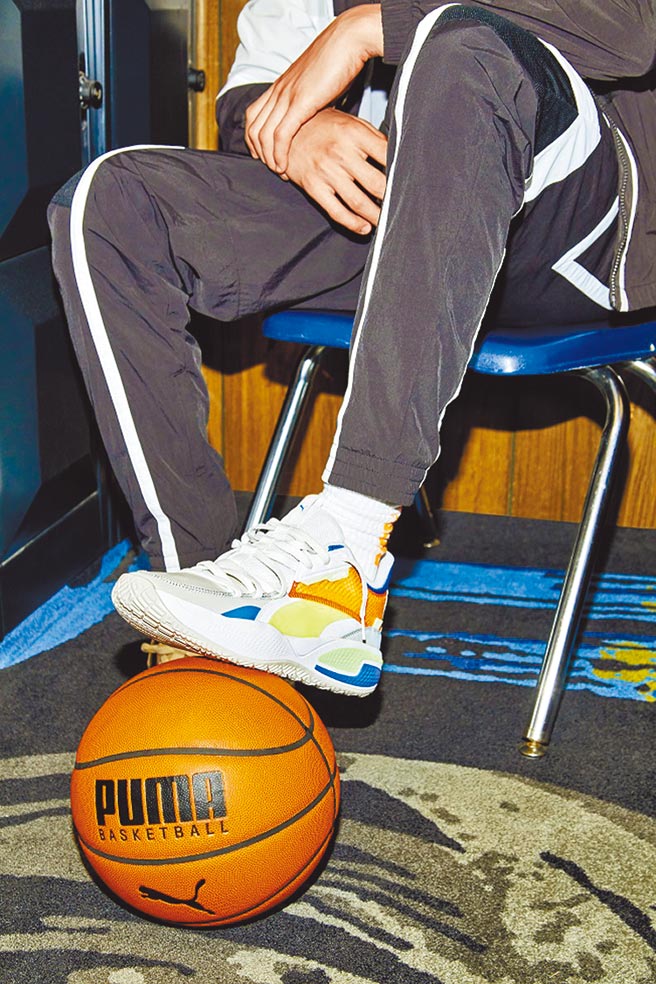 PUMA籃球鞋款Court Rider Twofold，4080元。（PUMA提供）