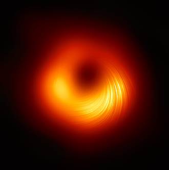 中研院首度公布星系偏振光 有助了解黑洞磁場