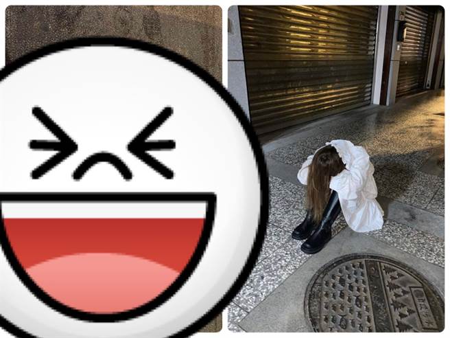 「真人版娜美」KTV狂欢醉倒路边，男友被警察误会要捡尸。（图／翻摄自IG）