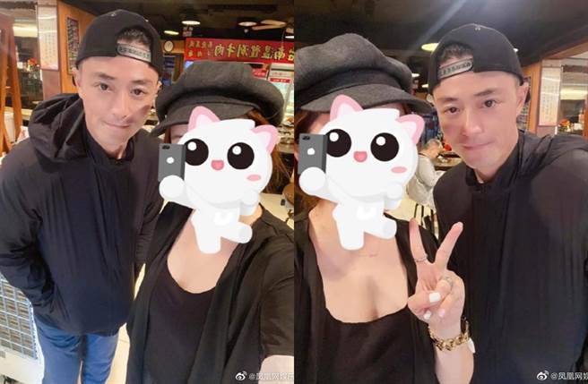 41岁霍建华素顏依旧帅气。（图／翻摄自凤凰网娱乐微博）