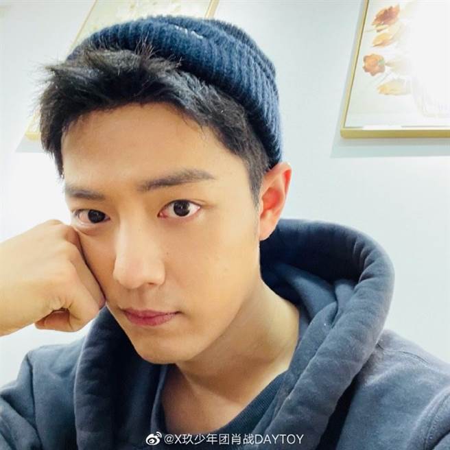 肖战也是目前当红的小鲜肉。(图/翻摄自肖战微博)