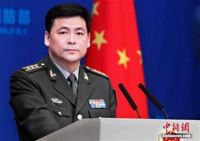 大陸國防部新聞發言人任國強。（中新社）