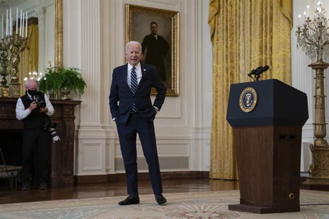 美國總統拜登今天表示，美國並不尋求與中國對抗，但要求中國必須遵守國際規範。（美聯社）