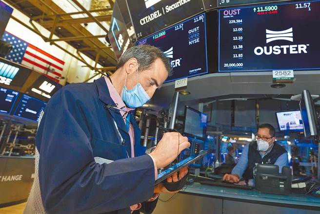 受拜登正面发言带动，美股四大指数皆上涨。（图／美联社）