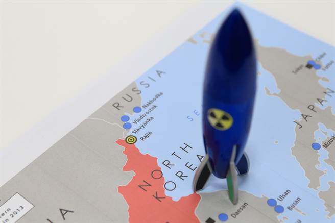 北韩昨天上午发射2枚弹道飞弹。(示意图/shutterstock)