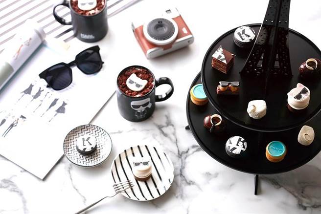 礼讚「时尚界老佛爷」，台北寒舍艾美酒店「北纬二十五」推出「全新视角：春夏巴黎时尚秀」下午茶。（图／台北寒舍艾美酒店提供）