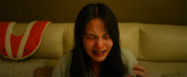 杨丞琳演出时精神处于长期痛苦的状态。（摘自youtube）