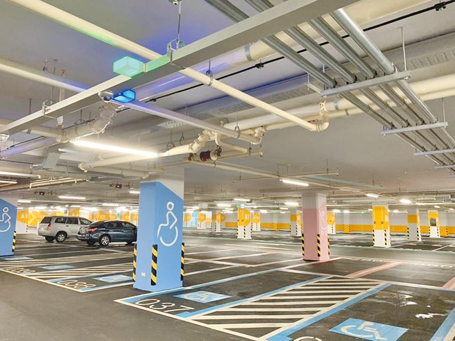 停车场供不应求，新北推动计画，合法纳管共享车位，增加格数。（新北市交通局提供／叶德正新北传真）