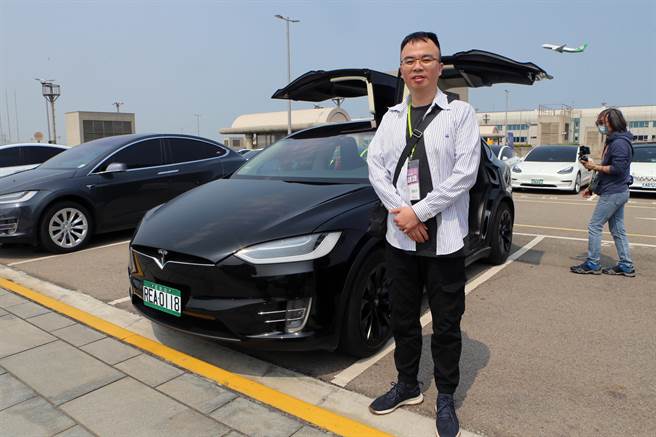  台湾电动车发展促进协会理事长徐志明。（陈麒全摄）