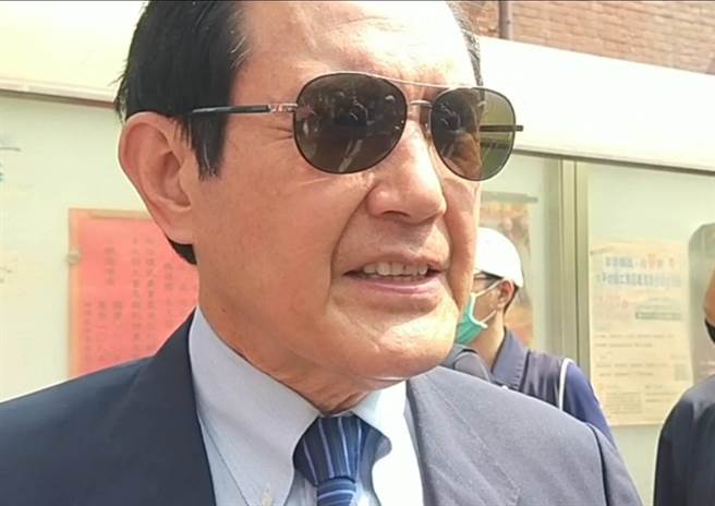 核四最後一批燃料棒已運往美國，前總統馬英九表示應等公投有結果再做比較好。（陳淑娥攝）