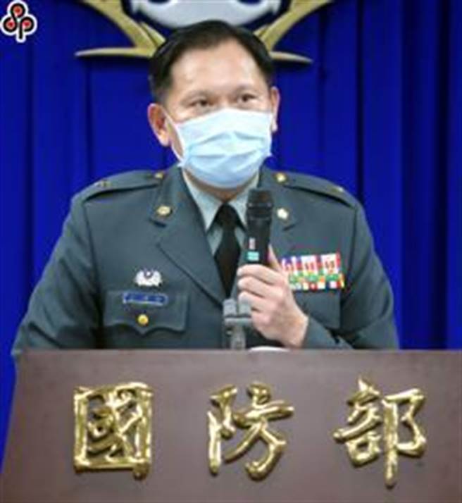 国防部发言人史顺文少将。本报资料照