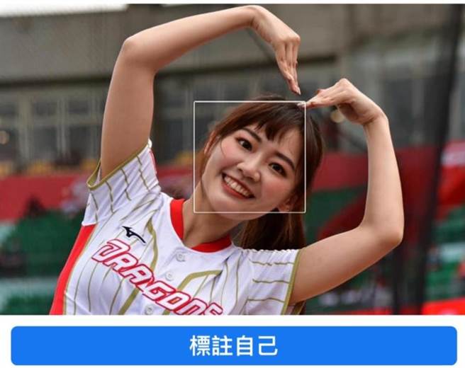 就连脸书都把「小龙女」误认成高嘉瑜。(图/翻摄自高嘉瑜脸书)