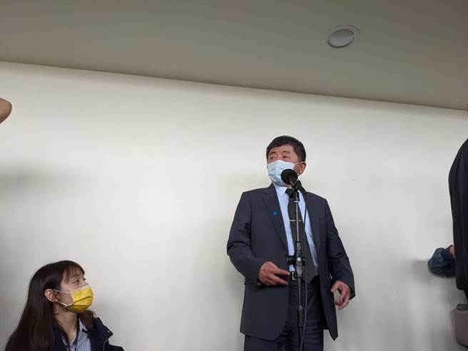 卫福部长陈时中。（陈人齐摄）