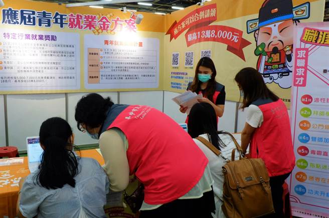 青年金安薪方案，去年度共奖助逾1800名青年，有效协助青年稳定就业。（台中市政府提供／陈世宗台中传真）