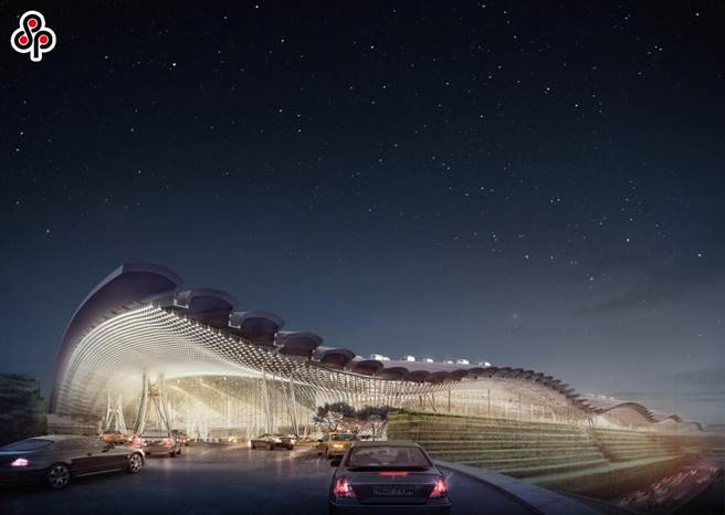 桃园国际机场第三航厦示意图(桃园国际机场提供)