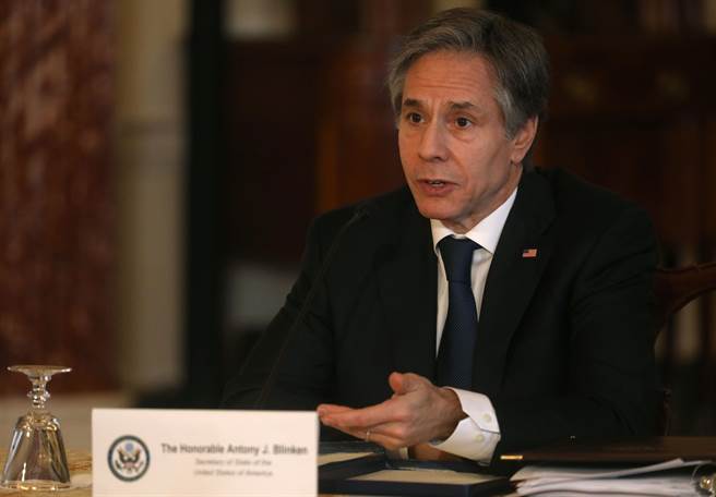 布林肯：美不逼盟邦选边站 但要防北京分化。(图/路透)