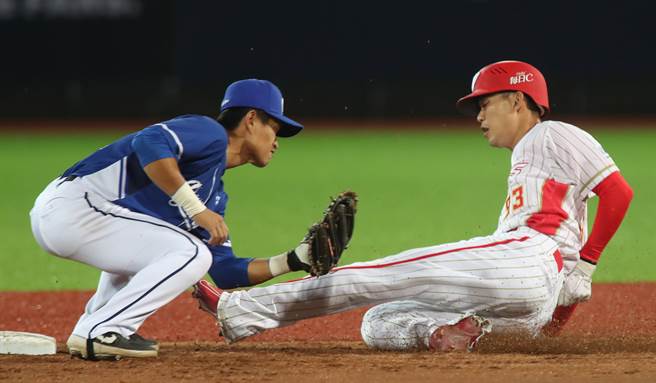 味全龙有望在今日达成队史千盗纪录。（资料照／郑任南摄）