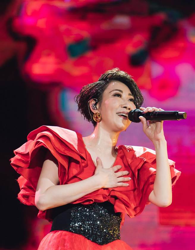 李翊君日前在高雄舉辦「翊如既往」演唱會。（寬宏藝術提供）