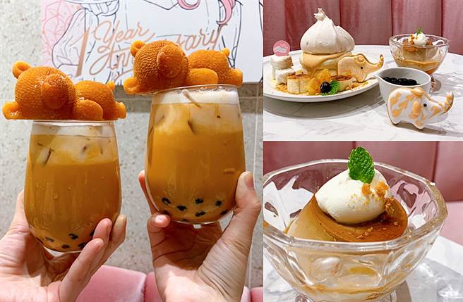 火熱登場的正宗泰奶及嫩布丁都不容錯過。（圖／楊婕安攝）