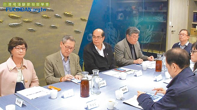 台湾褐藻醣胶发展学会于3月初举办今年度座谈会，多位专家学者到场参与。（台湾褐藻醣胶发展学会提供）