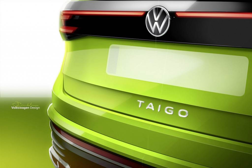 Volkswagen發佈全新運動型小型SUV：Taigo的設計手稿