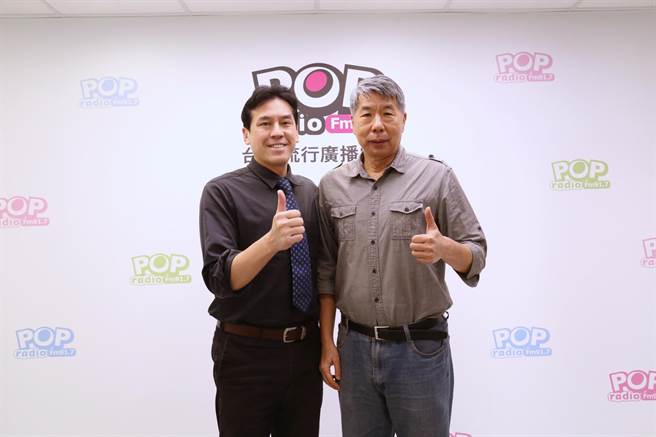 孫文學校總校長張亞中今天接受《POP撞新聞》廣播專訪。（POP撞新聞提供）