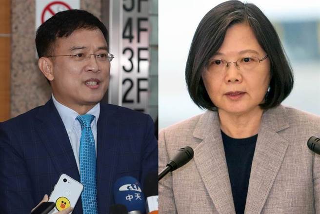 媒体人彭文正（左）质疑总统蔡英文博士论文造假，31日遭依妨害名誉罪起诉。（合成图／资料照）