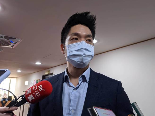 国民党立委蒋万安。（陈人齐摄）