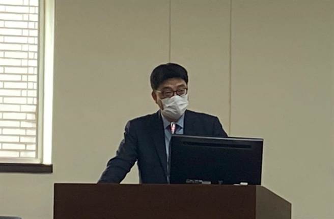 陸委會副主委邱垂正。（林至柔攝）