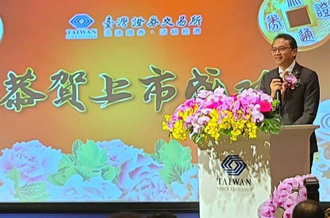 宏碁暨展碁國際董事長陳俊聖31日出席展碁上市典禮，會後受訪時表示，筆電市場供不應求的情況未好轉，去年第四季起宏碁已開始選擇性接單。（圖／翁毓嵐）
