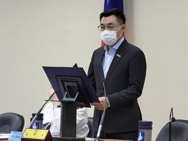 江启臣裁示补缴党费维持至今晚为止。（黄福其摄）