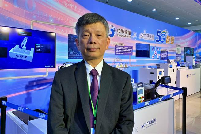 半导体测试介面厂精测总经理黄水可。（记者林资杰摄）