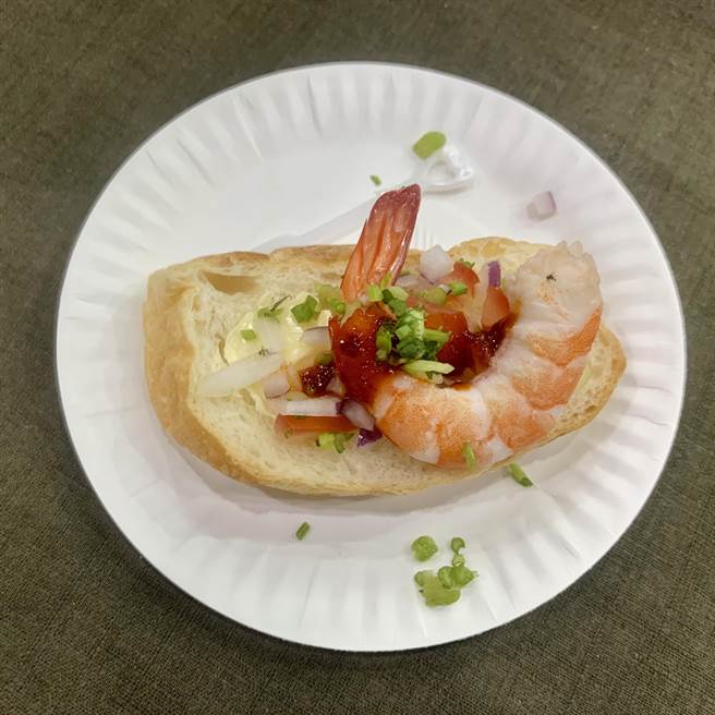 手作蔬食，美味可口。（廖志晃摄）