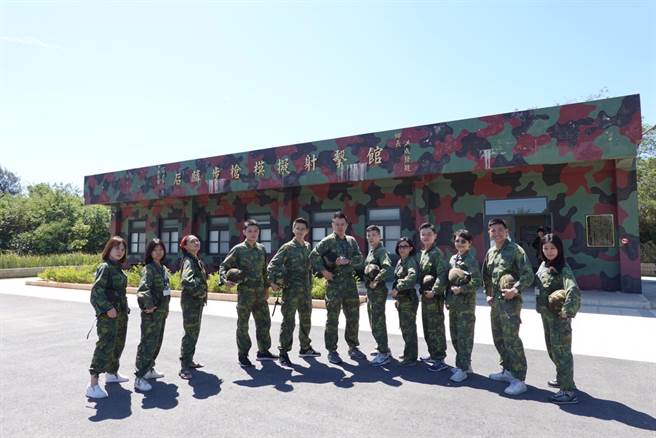 自4／1暂停营运的小金门后麟营区。（金门县府观光处提供）