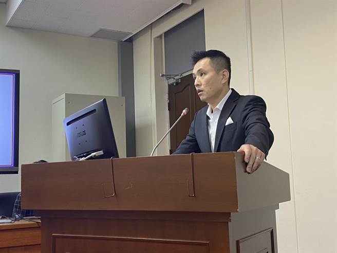 國民黨立法委員陳以信。（林至柔攝）